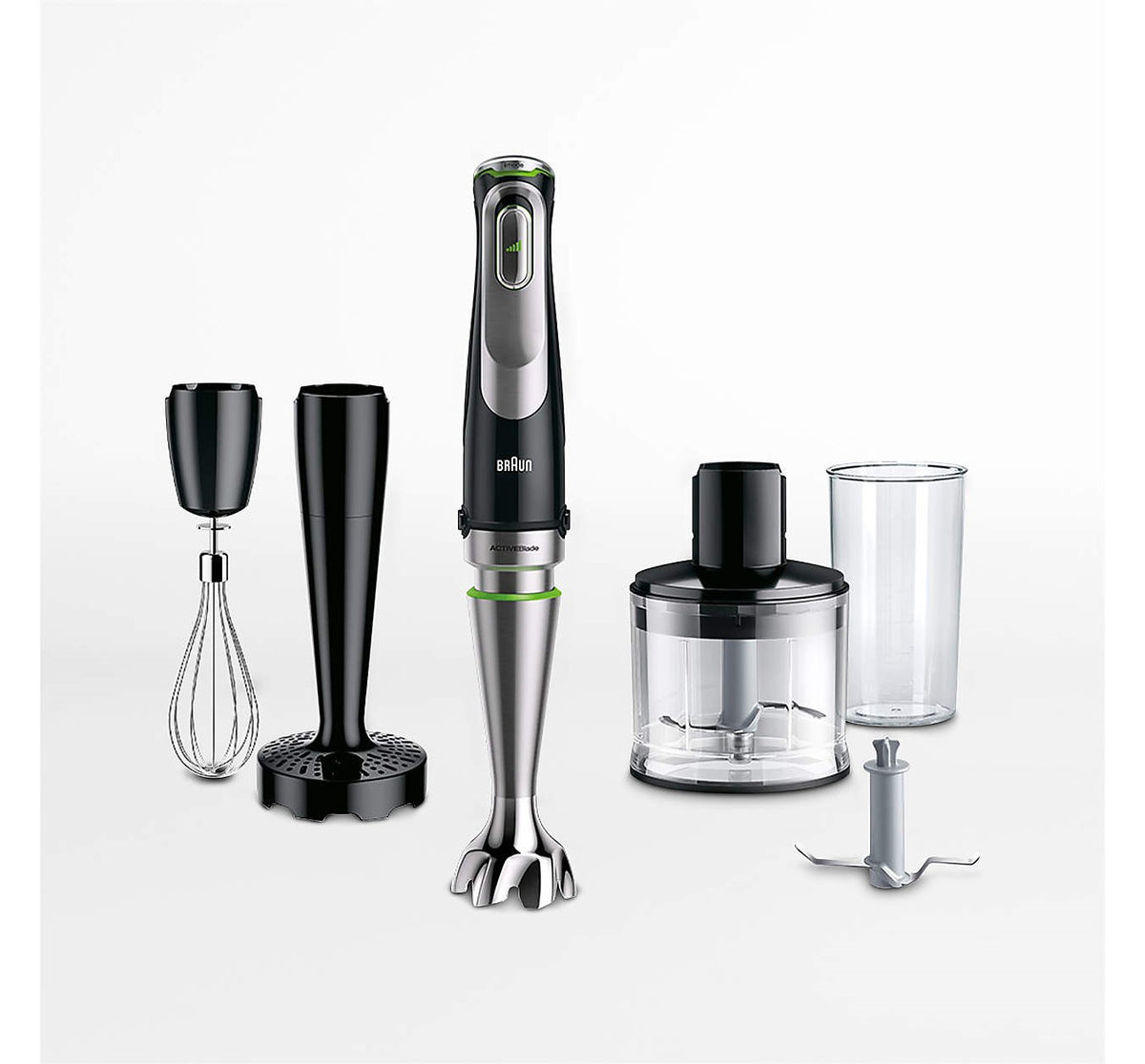 Braun Handheld ActiveBlade Blender/2 Choppers/Whisk Variable Speed 100
