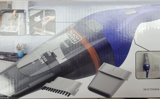 220 Volts Black+Decker 3.6V Rechargeable Dustbuster NVC115