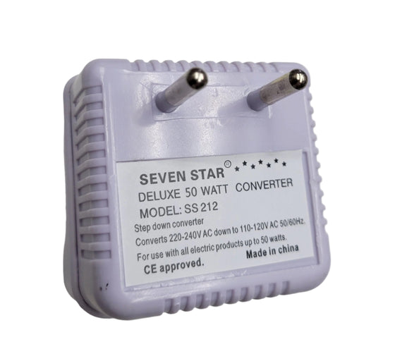 Seven Star 50 Watt Step Down Transformer SS212