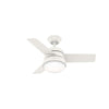 Hunter Finley 36" Ceiling Fan 3 Blades w/Integrated Light Kit 50644