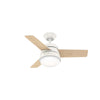 Hunter Finley 36" Ceiling Fan 3 Blades w/Integrated Light Kit 50644