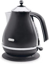 DeLonghi Icona Collection 1.7L Cordless 220 Volt Electric Hot Water Kettle 2000 Watts KBO2001