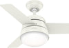 Hunter Finley 36" Ceiling Fan 3 Blades w/Integrated Light Kit 50644