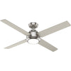 Hunter Greta 52" Ceiling Fan w/Integrated Light Kit 4 Blades 52753 / 52640 / 52641