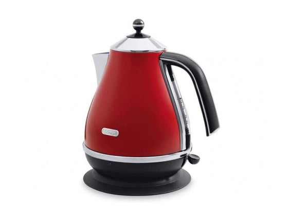 DeLonghi Icona Collection 1.7L Cordless 220 Volt Electric Hot Water Kettle 2000 Watts KBO2001