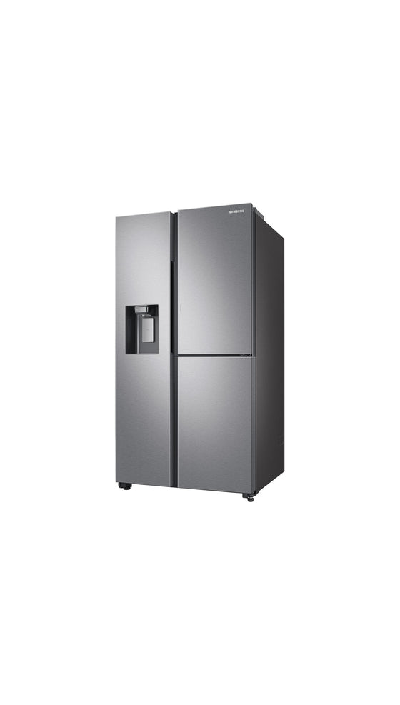 220 Volts Samsung 28 cu.ft. Side by Side Refrigerator Stainless Steel w/Dispenser and Food Showcase RS80T5190