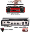 Riptunes Radio Cassette Recorder Portable Stereo w/USB Input and Memory Card Slot RACR400