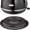 DeLonghi Icona Collection 1.7L Cordless 220 Volt Electric Hot Water Kettle 2000 Watts KBO2001