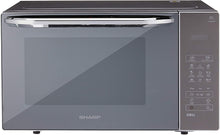  Sharp .9 cu.ft. (25L) Microwave Oven w/Grill 1000 Watts Top Handle R-72EO Silver