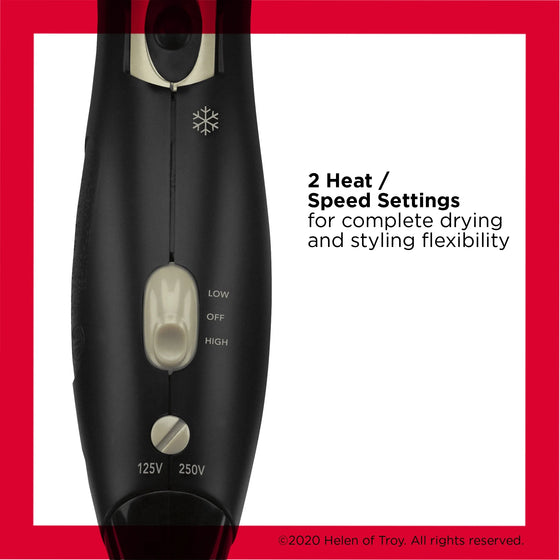 Revlon Ionic Folding Travel Hair Dryer w/Air Concentrator 1875 Watts RVDR5005