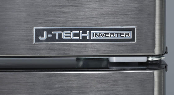 220 Volts Sharp 15 cu.ft. Top Mount Refrigerator Stainless Steel SJ-S430