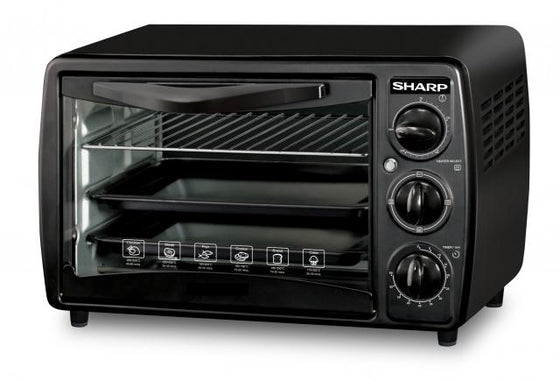 Sharp 19L Convection Electric Oven w/Rotisserie 1380 Watts  EO-19K