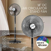 Powerpac ifan 18" Oscillating Stand Fan with Timer IF7468