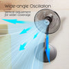Powerpac ifan 18" Oscillating Stand Fan with Timer IF7468