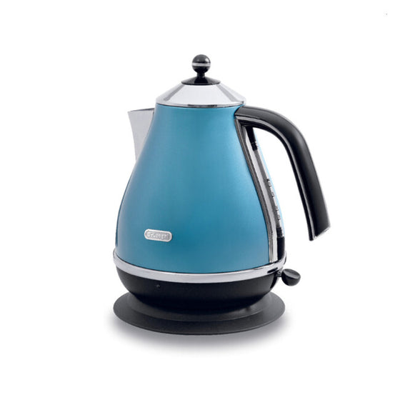 DeLonghi Icona Collection 1.7L Cordless 220 Volt Electric Hot Water Kettle 2000 Watts KBO2001