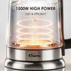 Powerpac 1.8L Glass Cordless 220 Volt Electric Hot Water Kettle 1500 Watts PPJ2004