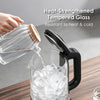 Powerpac 1.8L Glass Cordless 220 Volt Electric Hot Water Kettle 1500 Watts PPJ2004