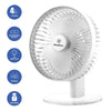 Westinghouse Rechargeable 7" Desk Fan Integrated Night Light WSFRE134