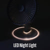 Westinghouse Rechargeable 7" Desk Fan Integrated Night Light WSFRE134