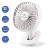 Westinghouse Rechargeable 2 in 1 Clip-on 6" Desk Fan WSFRE152