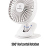 Westinghouse Rechargeable 2 in 1 Clip-on 6" Desk Fan WSFRE152