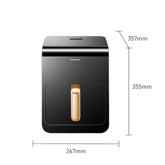 220 Volts Panasonic 6 Liter Digital Air Fryer With Gentle Steam 1450 Watts CC600