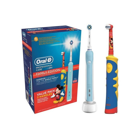 Braun Oral B Disney Family Edition Value Two Pack D16.513.U + D10.51K
