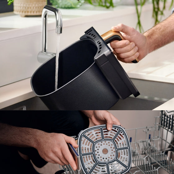 220 Volts Panasonic 6 Liter Digital Air Fryer With Gentle Steam 1450 Watts CC600