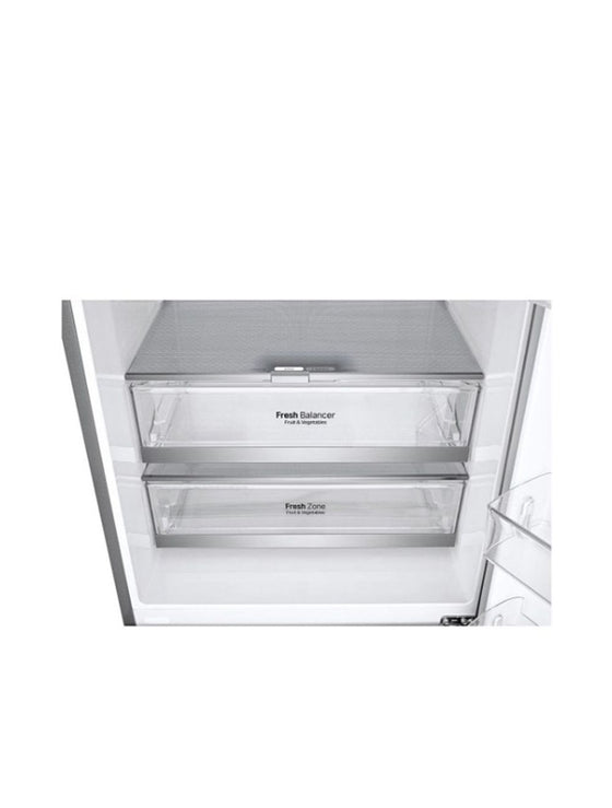 LG 220 Volts Bottom Freezer w/Water Dispenser Stainless Steel 16 cu.ft. GC-F689BLCN