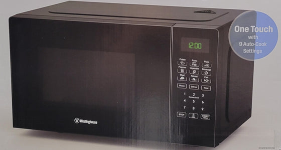 Westinghouse .7 cu.ft. (20L) Microwave Oven 700 Watts WKMWW2002 Black 220V 60Hz FOR MARINE/BOAT/Countries using 60Hz