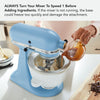 KitchenAid 2 Quart Ice Cream Maker Attachment for Stand Mixer KSMICM