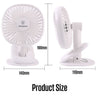 Westinghouse Rechargeable 2 in 1 Clip-on 6" Desk Fan WSFRE152