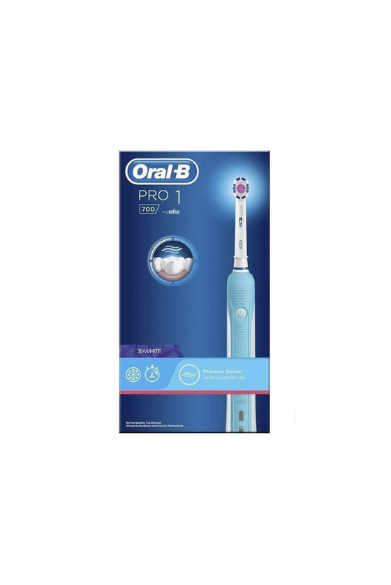 Braun Oral B Pro 700 3D White Pressure Sensor w/Timer D16.513.1U