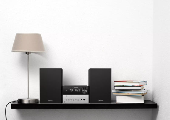 Philips Micro Music System FM Radio Bluetooth CD USB TAM3205