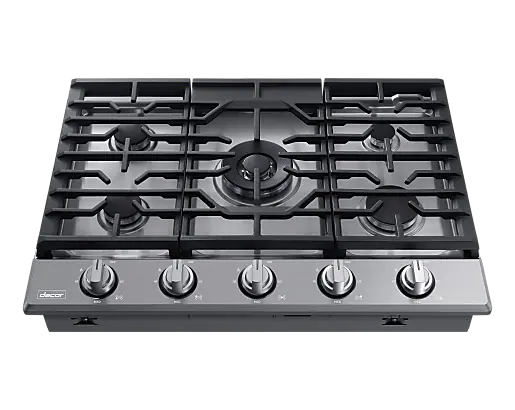 Dacor Transitional 36" Stainless Steel Gas Cooktop 5 Burners DTG36P875NS
