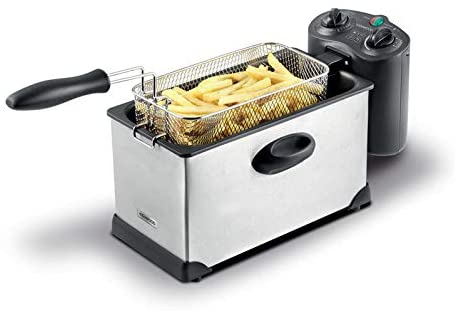 220 Volts Kenwood 3 Liter Electric Deep Oil Fryer Stainless Steel DFM50