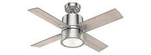  Hunter Beck 42" Ceiling Fan w/Integrated Light Kit 4 Blades 50655