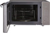 Sharp .9 cu.ft. (25L) Microwave Oven w/Grill 1000 Watts Top Handle R-72EO Silver