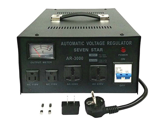 Seven Star Auto-Regulator 3000 Watt Transformer AR-3000