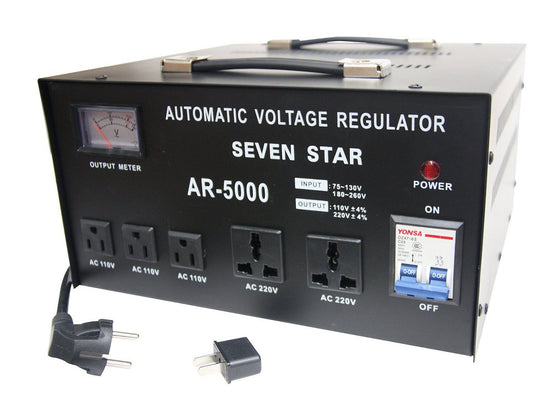 Seven Star Auto-Regulator 5000 Watt Transformer AR-5000