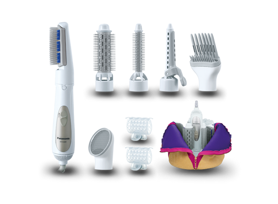 Panasonic Hair Multi Styler w/8 Accessories 650 Watts EH-KA81