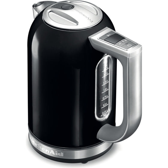 KitchenAid 1.7L Stainless Steel Cordless 220 Volt Electric Hot Water Kettle LED Display 3000 Watts 5KEK1722