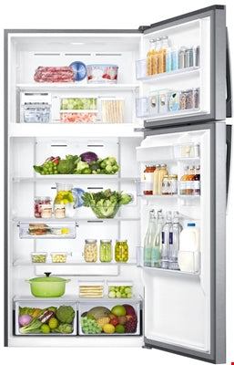 220 Volts Samsung 30 cu.ft. Top Mount Refrigerator w/Dispenser Silver RT85K7150