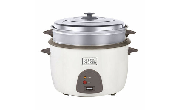 Black+Decker 4.5L Rice Cooker w/Separate Steamer Tray RC4500