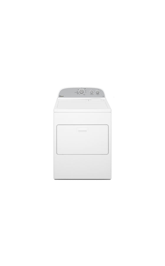 Whirlpool 29" Electric Dryer 4 Automatic Cycles Knob Control 7 cu.ft. 3LWED4815FW