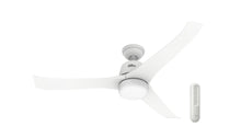  Hunter Harmony 54" Ceiling Fan w/Built-In Light 3 Curved Blades 50626